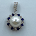 Ezüst medál édesvízi gyönggyel